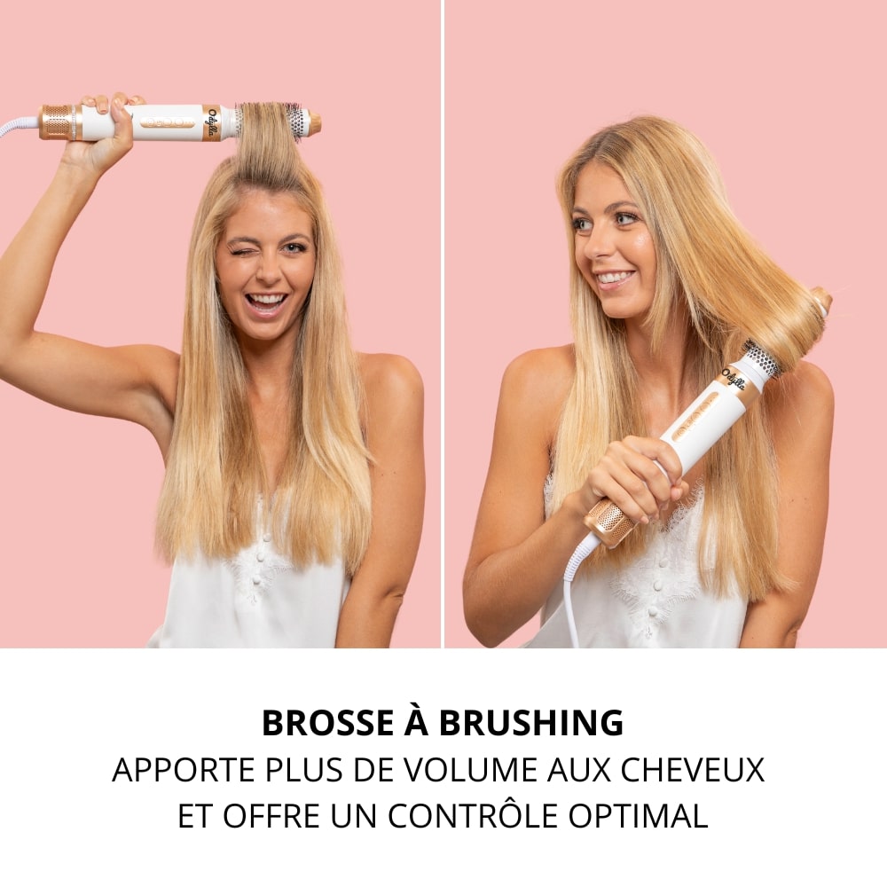 ODYLLA® - BROSSE SOUFFLANTE PRO 7 EN 1 + E-Book Offert