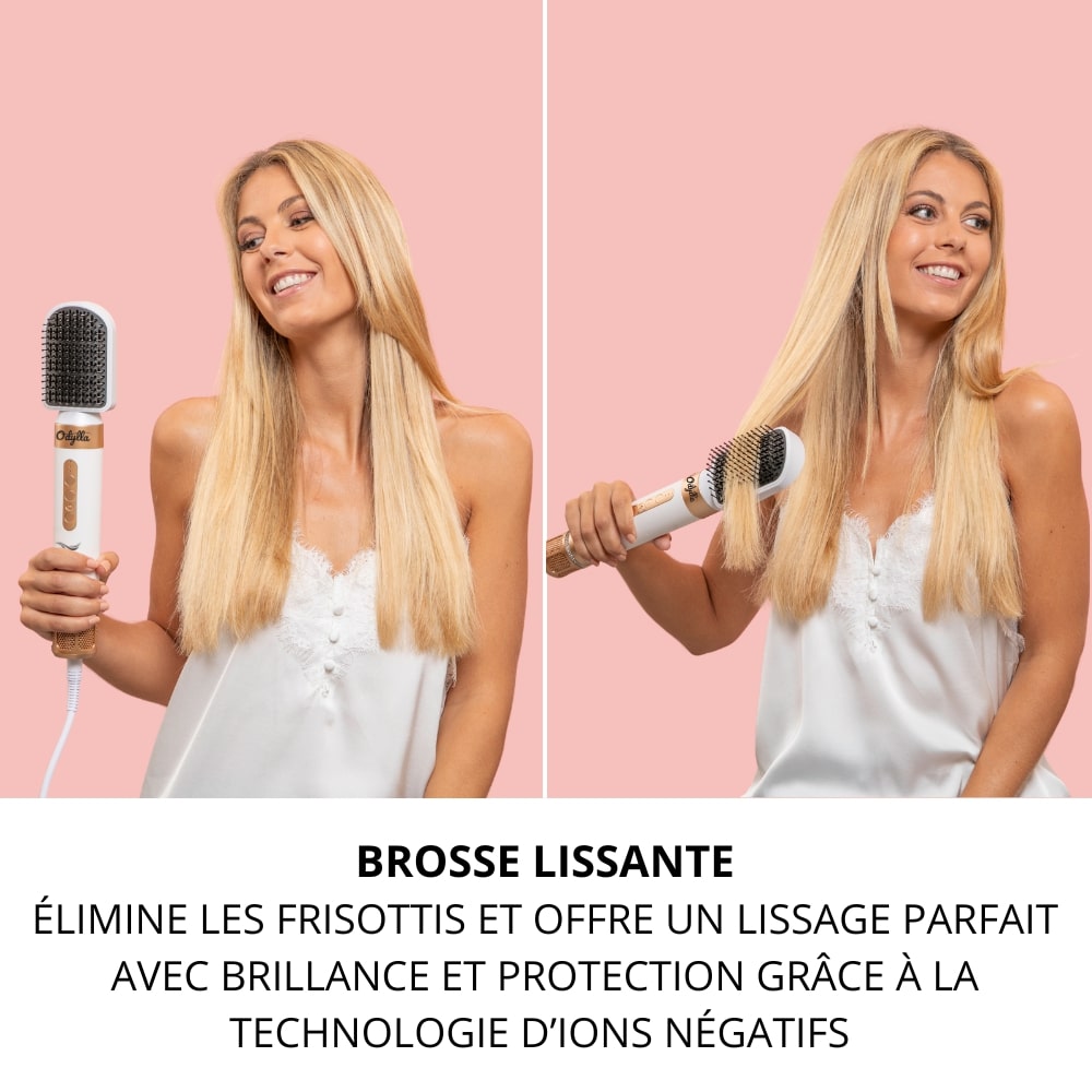 ODYLLA® - BROSSE SOUFFLANTE PRO 7 EN 1 + E-Book Offert