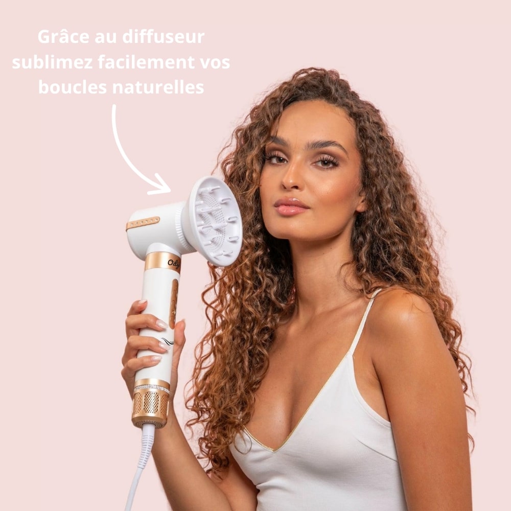ODYLLA® - BROSSE SOUFFLANTE PRO 7 EN 1 + E-Book Offert