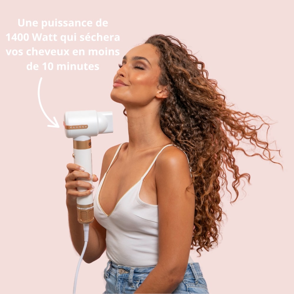 ODYLLA® - BROSSE SOUFFLANTE PRO 7 EN 1 + E-Book Offert