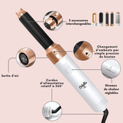 ODYLLA® - BROSSE SOUFFLANTE 5 EN 1 + E-Book Offert