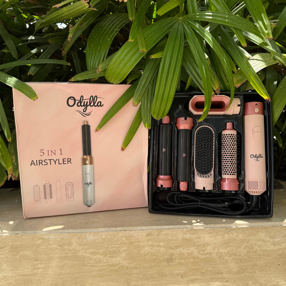 ODYLLA® - BROSSE SOUFFLANTE 5 EN 1 + E-Book Offert