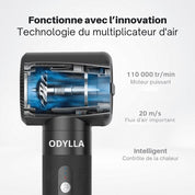 ODYLLA® - BROSSE SOUFFLANTE PRO 7 EN 1 + E-Book Offert