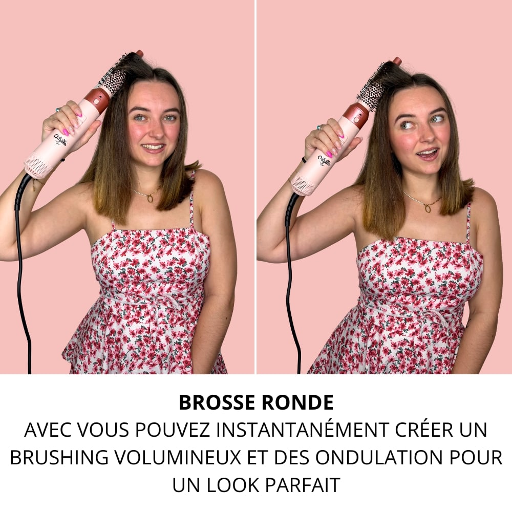 ODYLLA® - BROSSE SOUFFLANTE 5 EN 1 + E-Book Offert