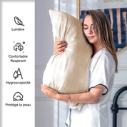 ODYLLA® - TAIE D'OREILLER EN SOIE